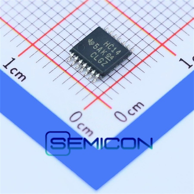 SN74HC14PWR SEMICON Package TSSOP-14 patch logic chip Inverter Schmitt Trigger